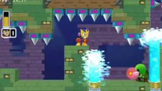 Mega Man Powered Up Custom Stage: Bubblesque: A Stage Like Bubble Man's
