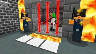 Technoblade Philza and  try to BREAK the PRISON.. (DREAMSMP)