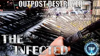Disaster at the Outpost! | The Infected - S06E128 Cave Build season!