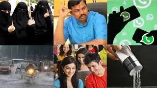 Rain Again | WhatsApp Alert | Scholarship | Muslim Vote Power | Salt Diabetes | Cracker Ban |We Chat