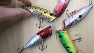 Popper link descri&ccedil;&atilde;o #Isca #Artificial #tucunare #Kit #Pesca #Pescaria  #Pescador #pescaesportiva