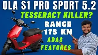 Ola S1 Pro Sport 5.2 Gen 3 Launched | Tesseract Killer 🤔 | True Range 175 km #automobile #sportbike