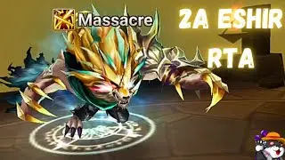 The Power Of Eshir (2A Light Werewolf) In RTA Special League  Summoners War