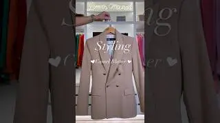 Styling Camel Blazer🫶🏻 #fashion #ootd #style #outfit #shorts #fallfashion