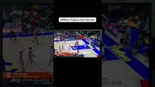 William Kyle is not human #fyp #fypシ #foryourpage #ncaa #basketball