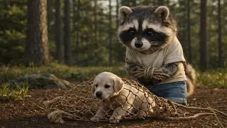 A Raccoon&rsquo;s Great Rescue 🦝🐾