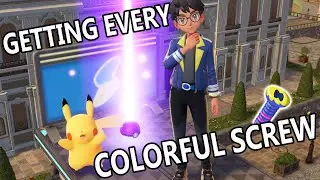 Как получить все 100 цветных винтов в Pokemon Legends: Z-A