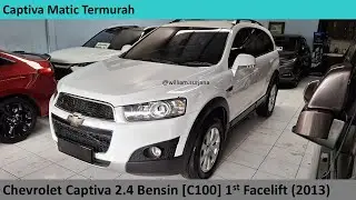 Chevrolet Captiva 2.4 Bensin [C100] 1st Facelift (2013) review - Indonesia