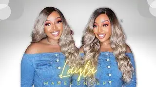 💋HD Melting Lace Front Layla💋 ft MANE Concept | #KyReviews