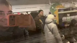 Метро Новосибирск. Площадь Маркса- Октябрьская.