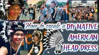 NATIVE AMERICAN COSTUME | HEAD DRESS | WARBONNET | DIY SINULOG HEAD DRESS