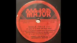 Sound Effects - Bugle Calls #3 - To Arms - Army - Torpedo Defense Quarters  Navy  78RPM Record