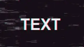 Create RGB Spitting Text Effect in After Effects - After Effects Tutorial