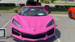 🏁 Corvette Race Cars in Action | Stunning Pink Corvette Steals the Show 💖🔥