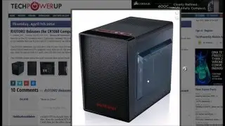 RIOTORO Releases the CR1080 Compact ATX PC Chassis