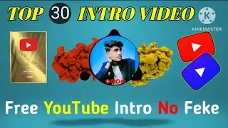 Top 30 Best Intro Template For YouTube No Text(No Copyright)Free || Green Screen Intro templat 🟩🟩