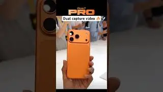 iPHONE 17 PRO | LARGEST BATTERY EVER | DUAL CAPTURE VIDEO #appleiphone #appleevent #iphone17launch