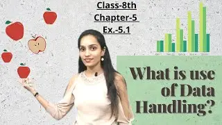 How to learn Data Handling & Pictograph | Basic introduction | class-8th | Bar graph and chart | UTM