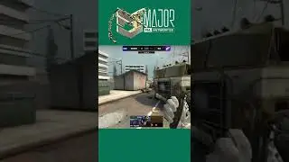 Tuurtle выиграл раунд 1 В 2 за 9 сек до конца #shorts #short #csgo #ксго #major