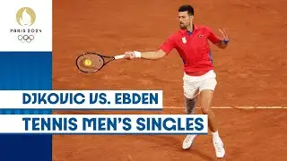 🇷🇸 Novak Djokovic vs. Matthew Ebden 🇦🇺 | Men's Singles Tennis | #Paris2024 Highlights