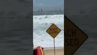 Manly Beach, Sydney, Australia closed&hellip; hazardous surf today