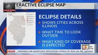 IL interactive map: what will the eclipse look like in your backyard?