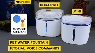 Tutorial: Pet Water Fountain Voice Command using GOOGLE ASSISTANT