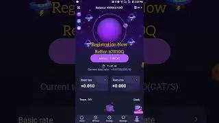 Catstar free mining platform #earnmoney #catstar #earrings #tiktok #shorts