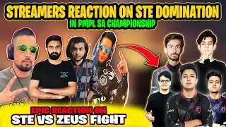 MR JAYPLAYS,FM RADIO,47 KHALIFA,DICTATOR GAMING REACTION ON STE DOMINATION 😱 IN PMPL SA CHAMPUONSHIP