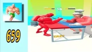 Muscle Rush ❤️ All Levels Gameplay iOS, Andoird