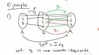 F. Ciencias, UNAM, Álgebra. clase 31 (inversa izquierda, inversa derecha)