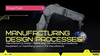 Manufacturing Design Processes  Design For Manufacture And Assembly 2020