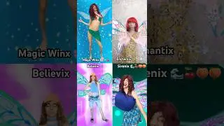 Winx Club SPOOF: Layla/Aisha&rsquo;s Magic Winx, Enchantix, Believix, Sirenix transformation in real life