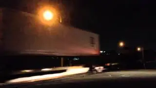 FEC Train 218 MP 326 7:55p.m. With a Gate Malfunction!