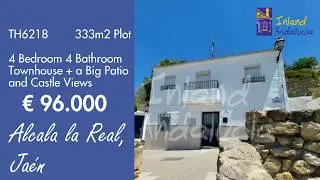 75K, Detached 4 Bedroom 2 Bath House & 333m2 Plot Property for sale in Spain inland Andalucia TH6218