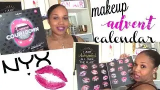 NYX ADVENT CALENDAR 2017* UNBOXING / SWATCHES
