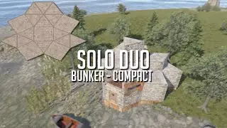 Rust - SOLO DUO BUNKER BASE DESIGN (Bunker, Compact & Cheap)