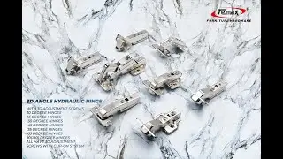 Петли градусов | Петли для кабин с гидравлической регулировкой 3D | Петли 165,135,45,30 градусов