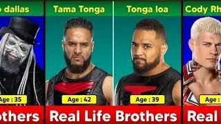 Real Life Brothers Who Played in WWE  | WWE Real Brothers #wwe #wwf #videos #wrestlemania