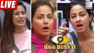 Hina Khan's Heated Up Fights In Bigg Boss 11