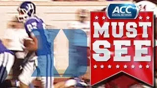 ACC Must See Moment | Max McCaffrey Makes Defenders Miss on 48-Yard Reception | ACCDigitalNetwork