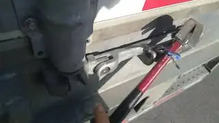 Breaking A Cable Seal with a Hammer