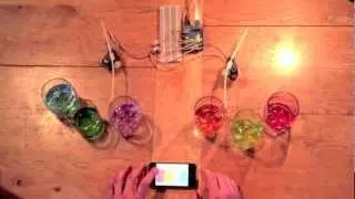 Arduino Experiment : Remote-Controlled Glass Drum