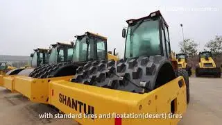 SR12 SHANTUI Single Drum Road Roller Compactor Introduction
