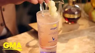 How to make a Honey Deuce, the US Open&rsquo;s top-selling cocktail  l GMA Digital