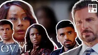 Hunter popping up at the house where Korean Barry Sharon Dale and Nancy at | Tyler Perry&rsquo;s The Oval