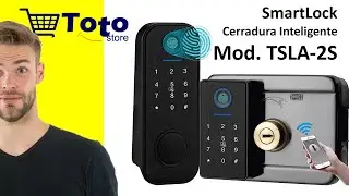 SmartLock / Cerradura Inteligente Mod. TSLA-2S Para APP Tuya Smart Waterproof