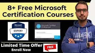 8+ Free Microsoft Certification | Free Microsoft courses with Certification