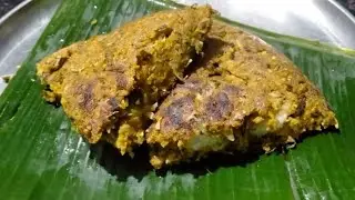 केळफूल बोंबीलची भाकरी | पोतेंडी | kelful Bombil Bhakari | Potendi by Vinita Ajay Raut