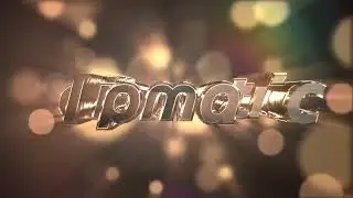 ✨Gold & Silver Logo Text Reveal &ndash; Elegant Metallic Title Animation - E508